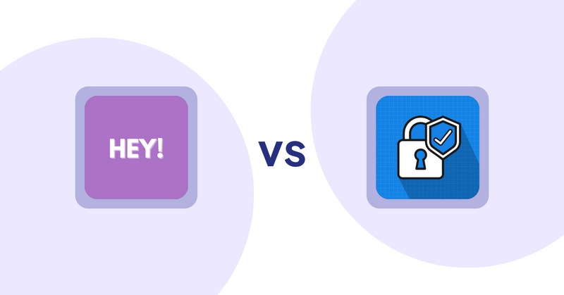 Shopify Product Display Apps: Hey! Product Page Banner & Text vs. B2B Essential Locks