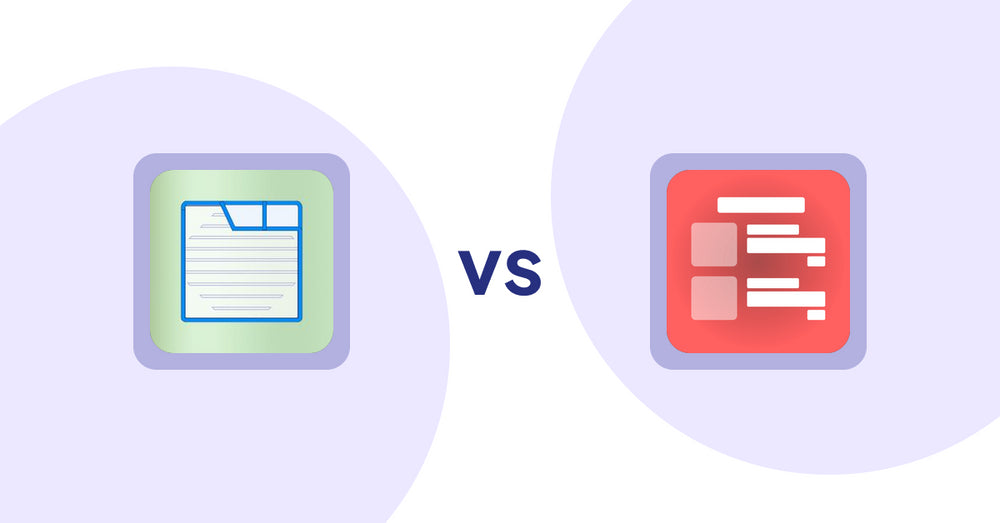 Shopify Product Display Apps: Ecom Product Descriptions vs Menulog