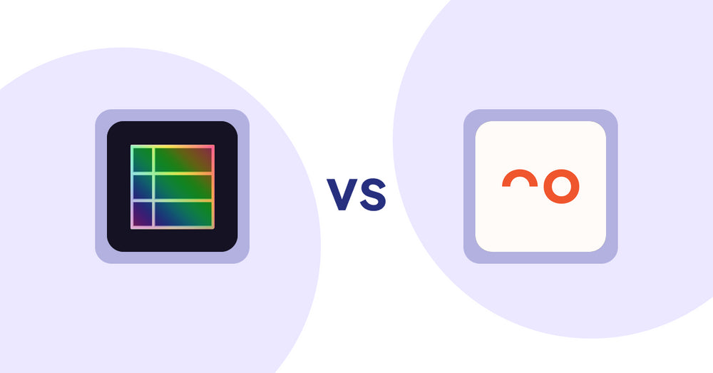Shopify Product Display Apps: TableFlow Specification Table vs. soona ‑ Content For Commerce