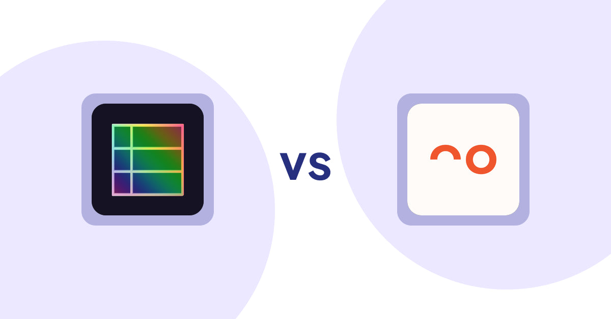 Shopify Product Display Apps: TableFlow Specification Table vs. soona ‑ Content For Commerce