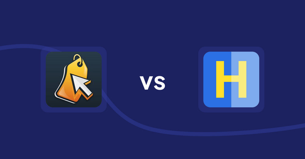 Shopify Product Display Apps: Iconic: Product Features vs HiVar: Hide Sold Out Variants