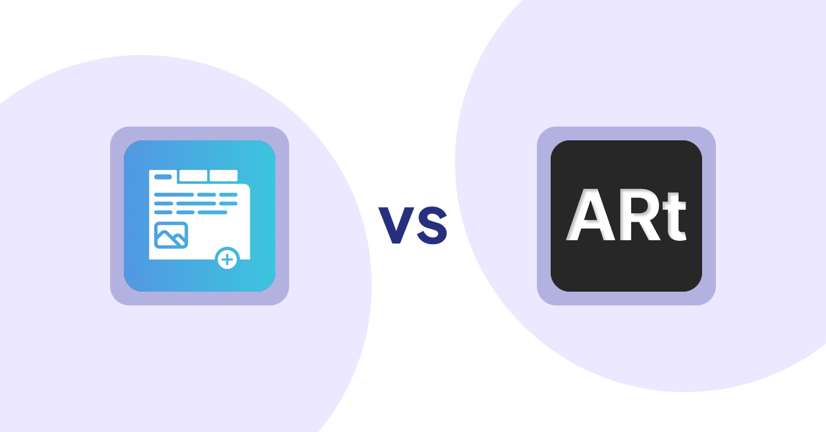 Shopify Product Display Apps: Advanced Product Tabs vs Wall Art Viewer AR