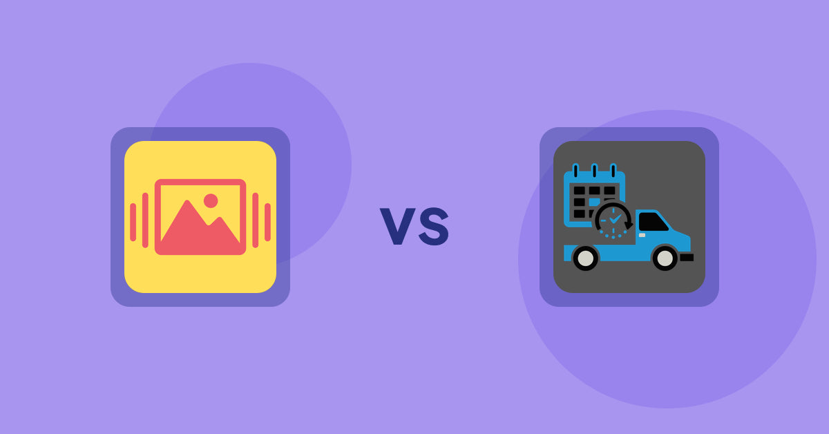 Shopify Product Display Apps: Slidy Testimonial Carousel vs H3 Estimated Delivery