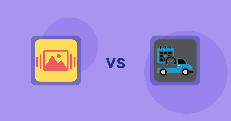 Shopify Product Display Apps: Slidy Testimonial Carousel vs H3 Estimated Delivery