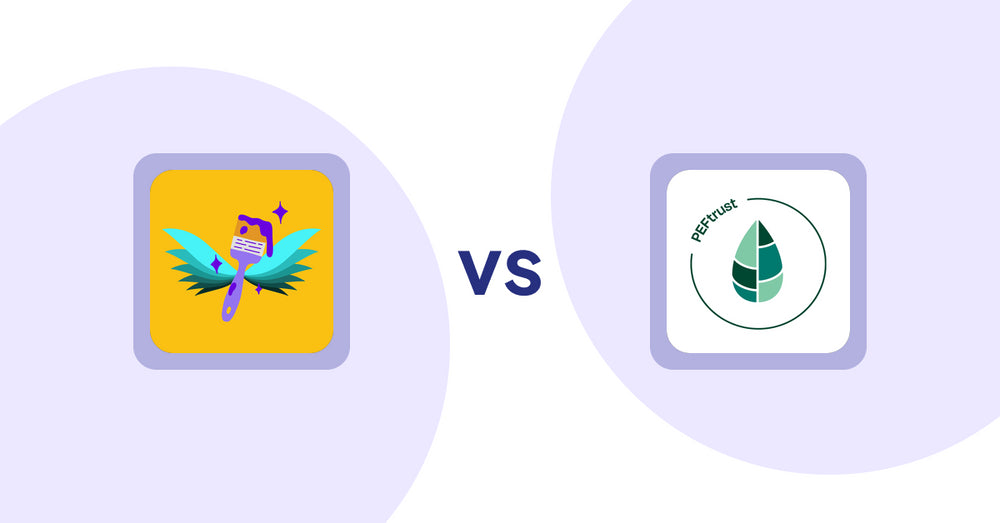Shopify Product Display Apps: Badgfly ‑ Product Personalizer vs Peftrust