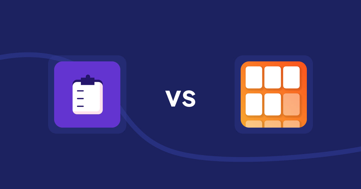 Shopify Product Display Apps: WSH Order Form & ReOrder vs Scroll Bee ‑ Infinite Scroll