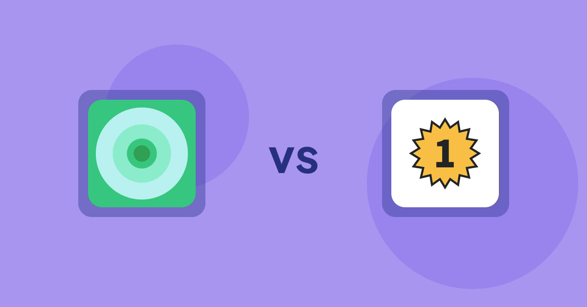 Shopify Product Display Apps: Hey!Scarcity Low Stock Counter vs. UR: Smart Ranking