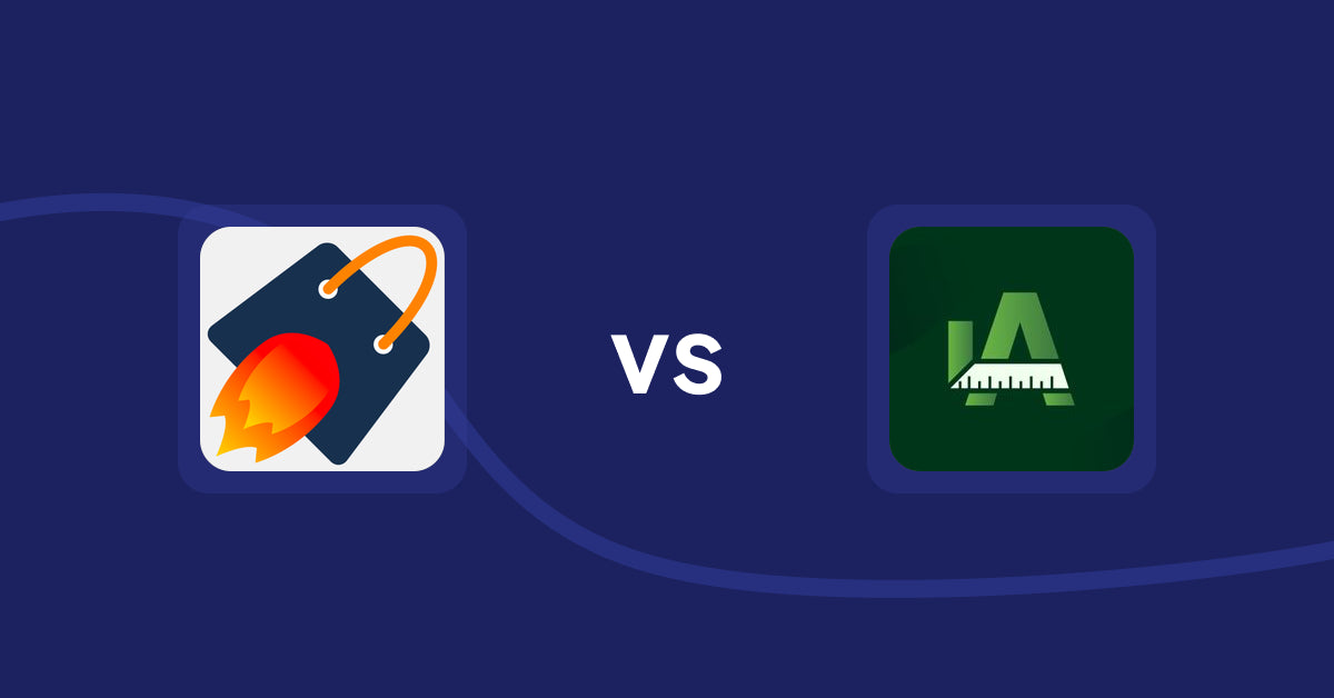 Shopify Product Display Apps: Cross Sell & Upsell Pro vs Easy Size Chart by Akeans