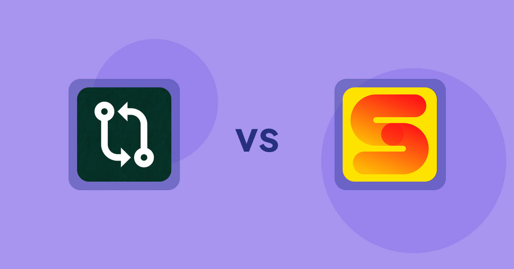 Shopify Product Display Apps: Compareder ‑ Product Compare vs ST: Inventory & Sold Count pro