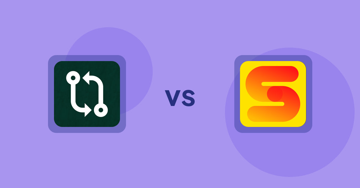Shopify Product Display Apps: Compareder ‑ Product Compare vs ST: Inventory & Sold Count pro