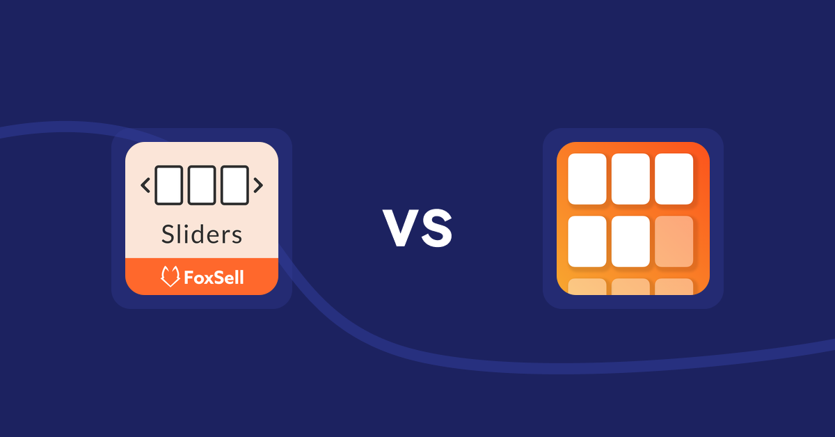 Shopify Product Display Apps: FoxSell Slider & Carousel vs Scroll Bee ‑ Infinite Scroll
