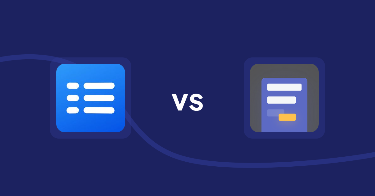 Shopify Metafield Apps: Easy Specification Table vs Airfields