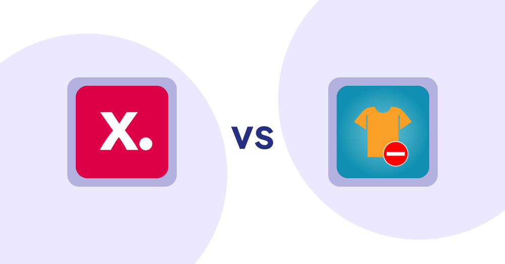 Shopify Product Display Apps: Category & Collection Sort | KX vs. Products Unavailable