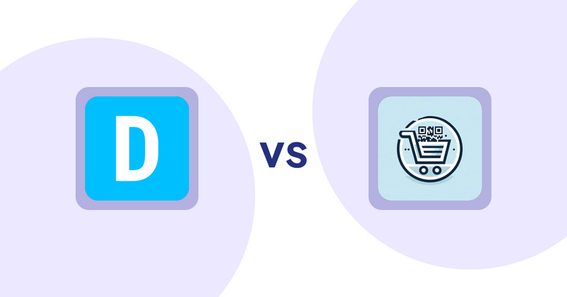 Shopify Product Display Apps: Dual Price Display by T2 vs QR Cartify