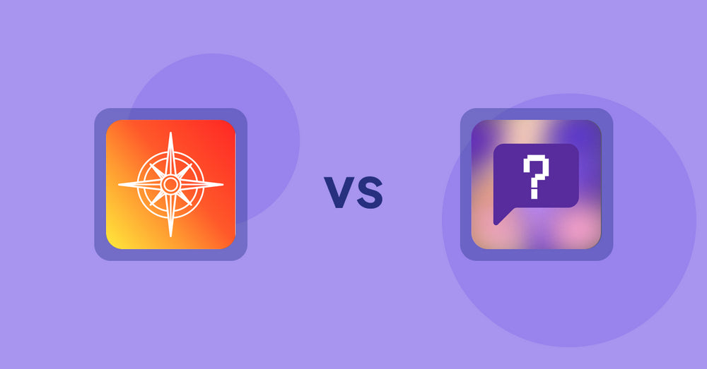 Shopify Product Display Apps: Compass Navigation vs FAQbucket ‑ Help Center & FAQ