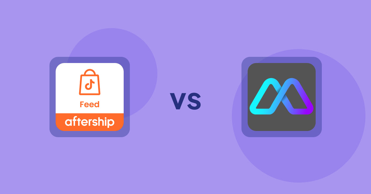 Shopify Product Display Apps: AfterShip Feed for TikTok Shop vs Metadrob: Create Virtual Store