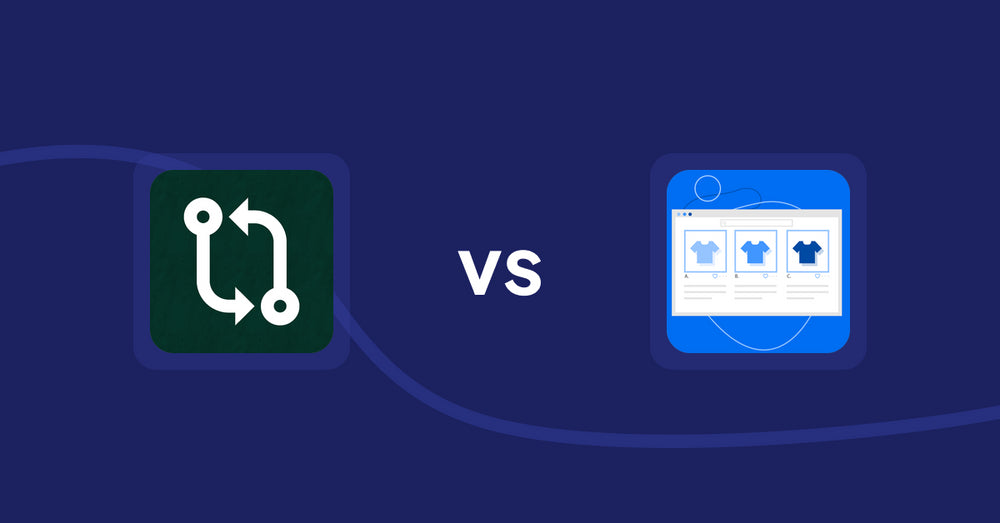 Shopify Product Display Apps: Compareder ‑ Product Compare vs Hura Product Showcase Builder
