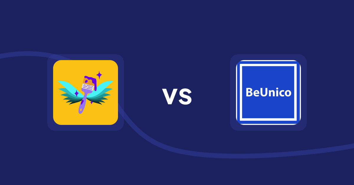 Shopify Product Display Apps: Badgfly ‑ Product Personalizer vs BeUnico
