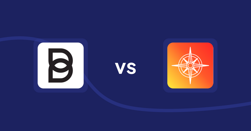 Shopify Product Display Apps: Botika: AI Models Pro Photos vs Compass Navigation