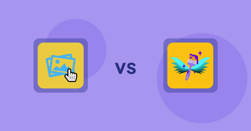 Shopify Product Display Apps: Singleton | Second Image Hover vs Badgfly ‑ Product Personalizer