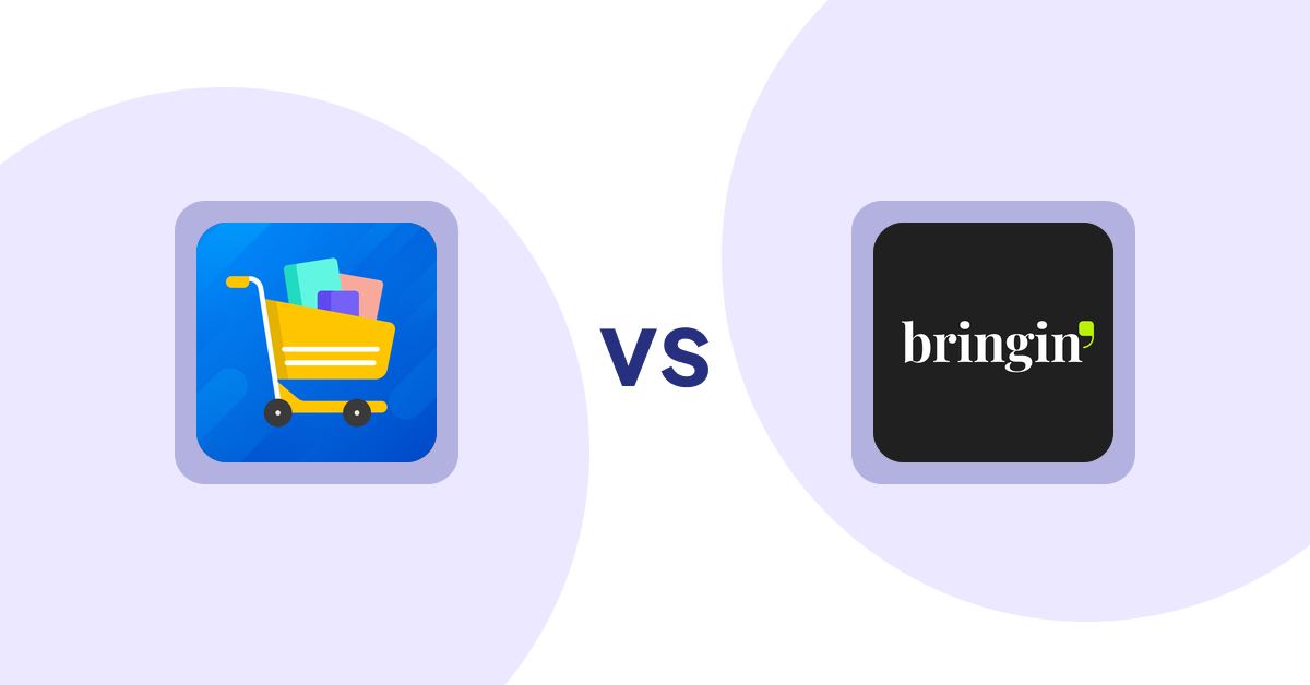 Shopify Product Display Apps: Prezen Wholesale Order vs Bringin