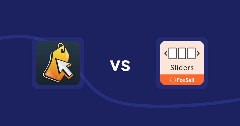 Shopify Product Display Apps: Iconic: Product Features vs FoxSell Slider & Carousel