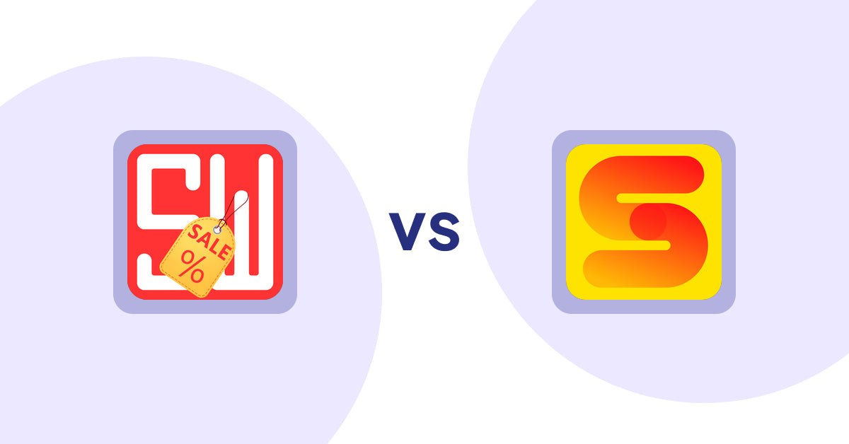 Shopify Product Display Apps: Super Watermarks ‑ Badges vs ST: Inventory & Sold Count pro