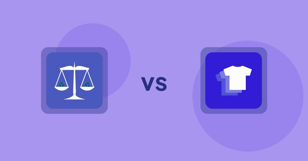 Shopify Product Display Apps: Equate ‑ Product Compare vs Xpander