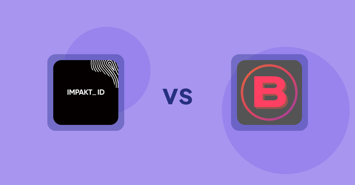 Shopify Product Display Apps: IMPAKT ID: fashion CO2 tracker vs. Banter Stories