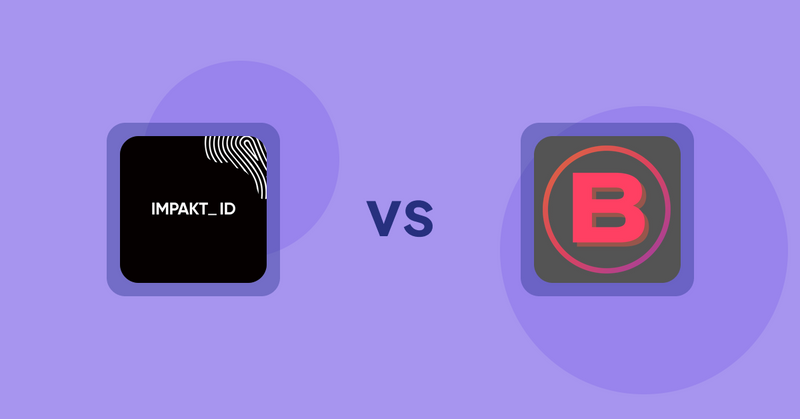 Shopify Product Display Apps: IMPAKT ID: fashion CO2 tracker vs. Banter Stories