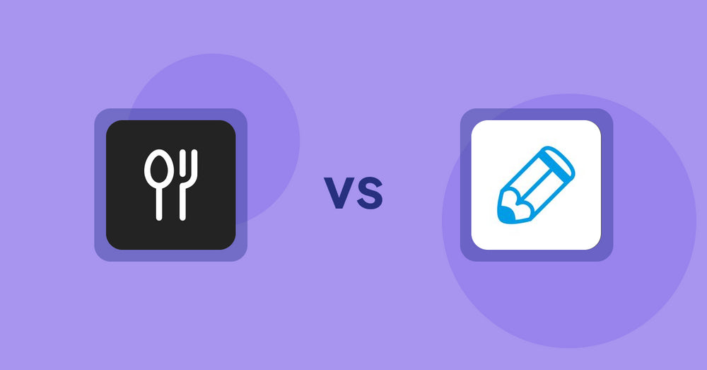 Shopify Product Display Apps: ServeUp ‑ Restaurant Menu vs Writer Sofia