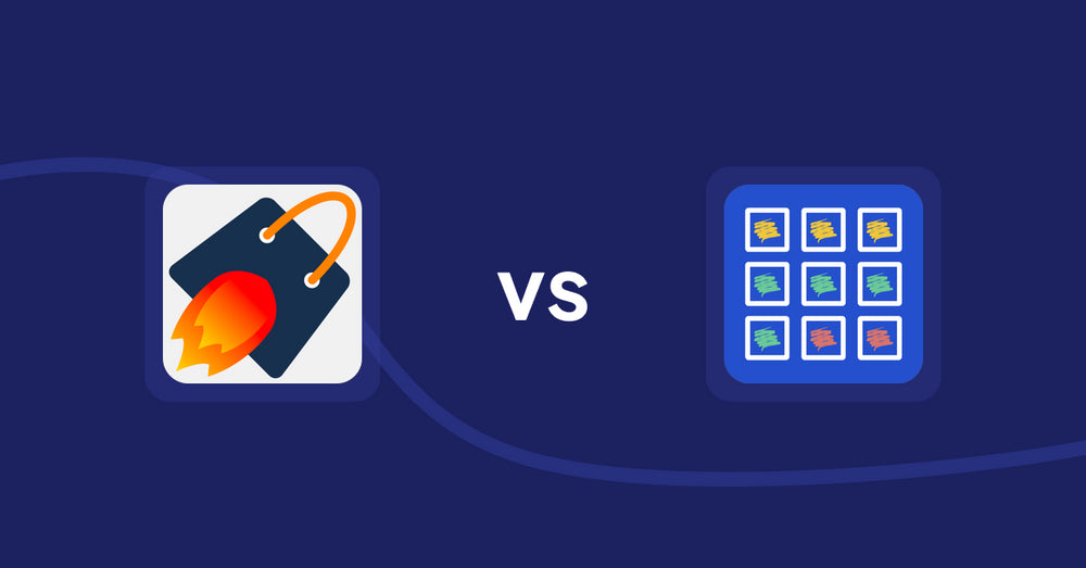 Shopify Product Display Apps: Cross Sell & Upsell Pro vs. Pixc: Visual Merchandising