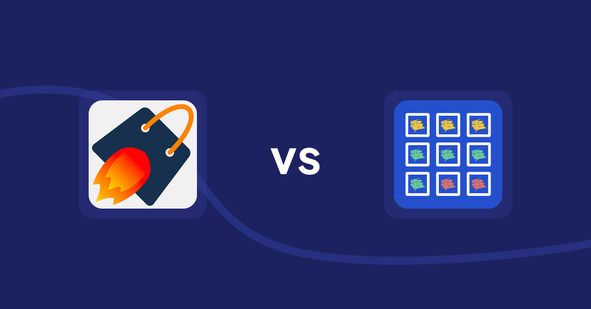 Shopify Product Display Apps: Cross Sell & Upsell Pro vs. Pixc: Visual Merchandising