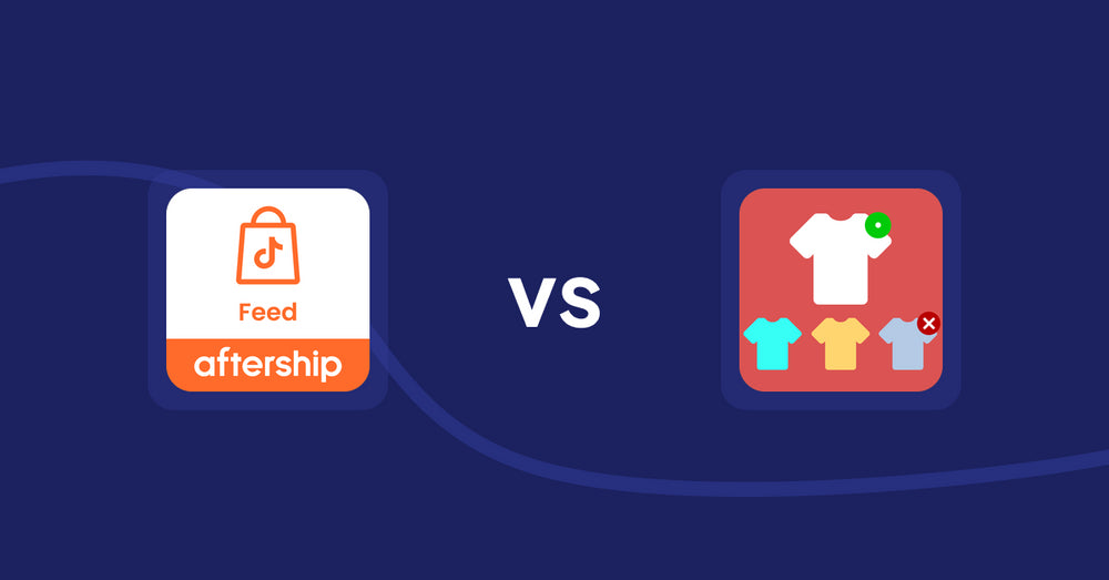 Shopify Product Display Apps: AfterShip Feed for TikTok Shop vs ST: Product & Collection Sort