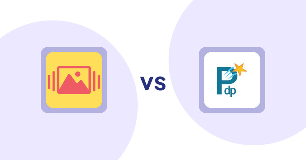 Shopify Product Display Apps: Slidy Testimonial Carousel vs PDP Star