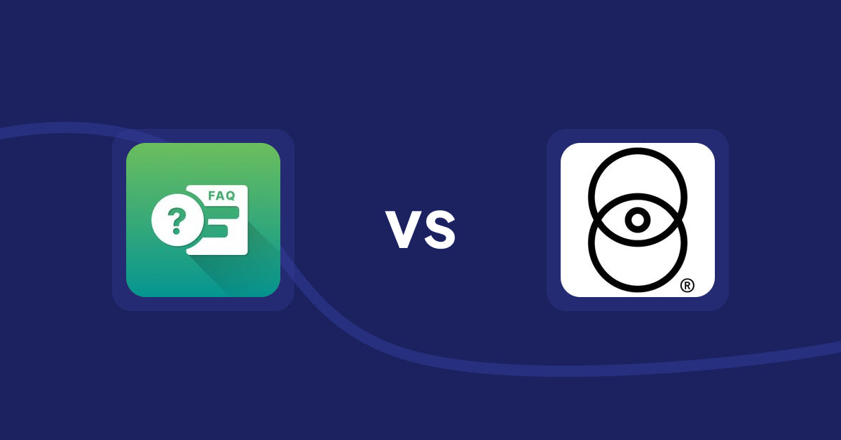 Shopify Product Display Apps: FAQ Expert: Product FAQ vs Vudoo (Australia)