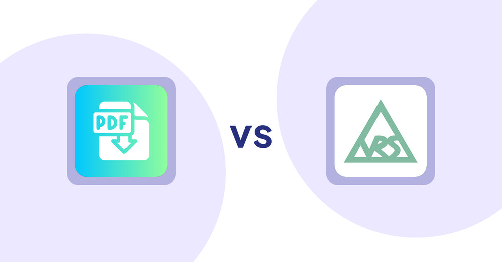 Shopify Product Display Apps: Hukify ‑ PDF Catalog Printer vs VRSHOPii