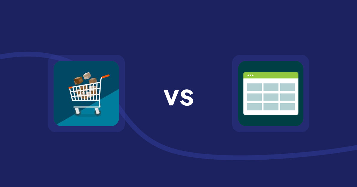 Shopify Product Display Apps: Zestard Bulk Order vs Product Table