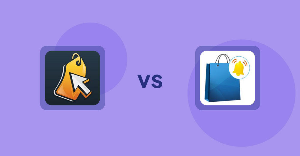 Shopify Product Display Apps: Iconic: Product Features vs CartBar ‑ Product Purchase Bar