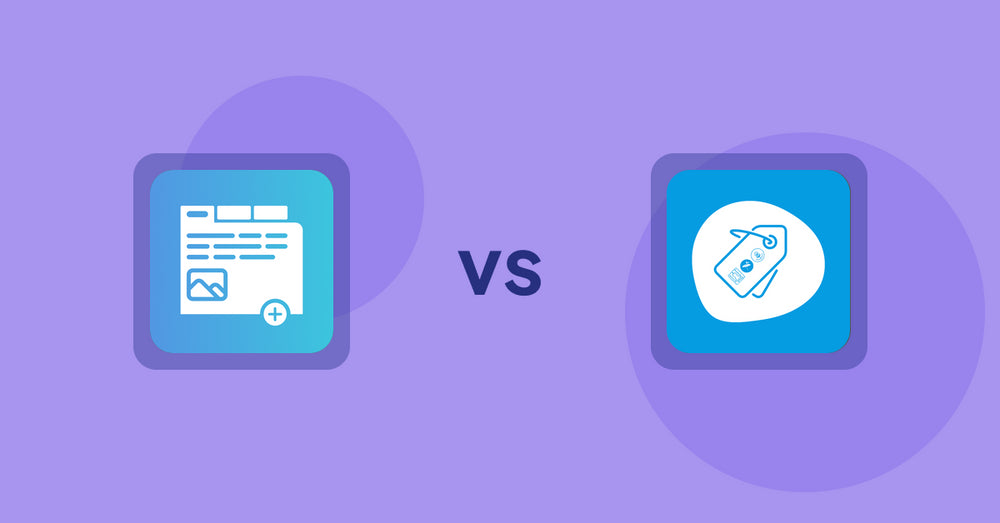 Shopify Product Display Apps: Advanced Product Tabs vs Extendons Product Tag Images
