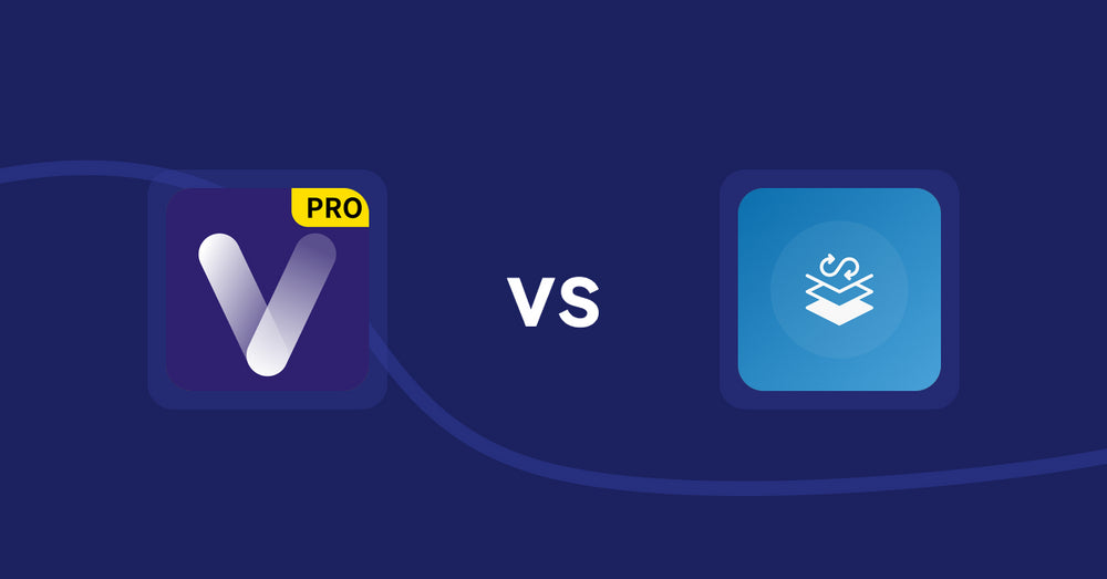 Shopify Metafield Apps: Variant Description Pro vs Seota In/Out Meta Data