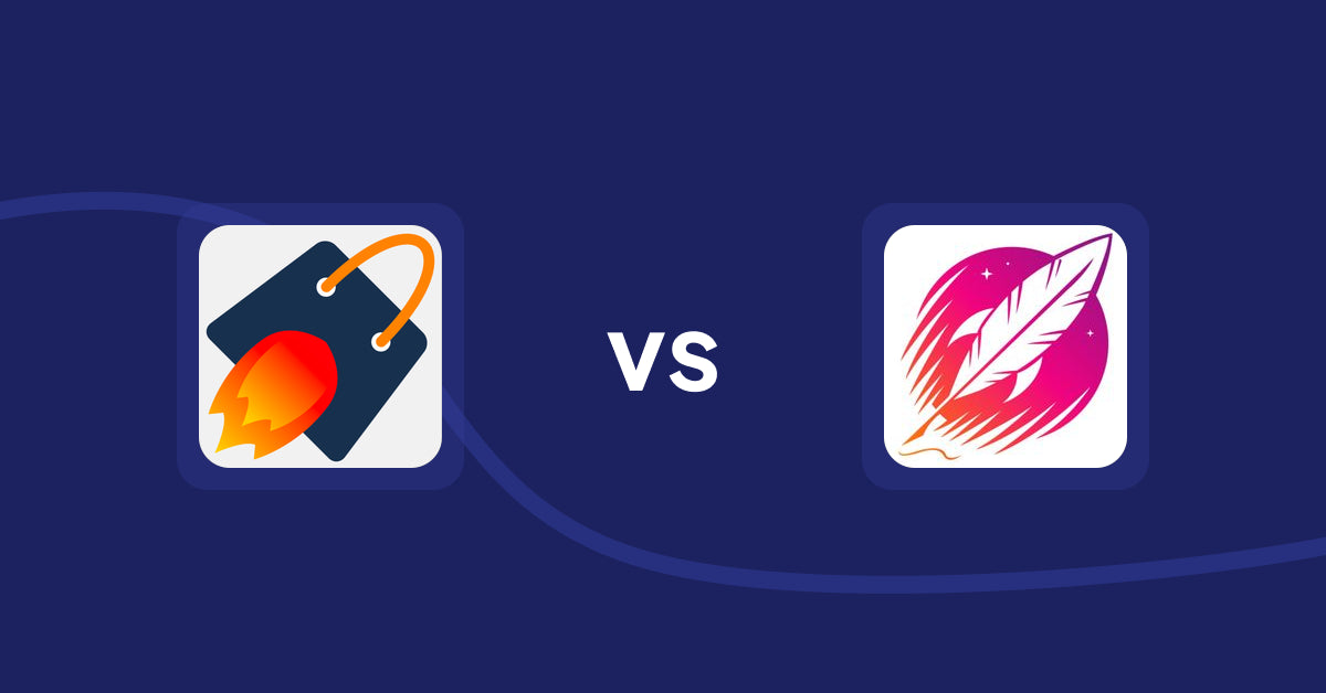 Shopify Product Display Apps: Cross Sell & Upsell Pro vs. Wordsmith: Content Generator