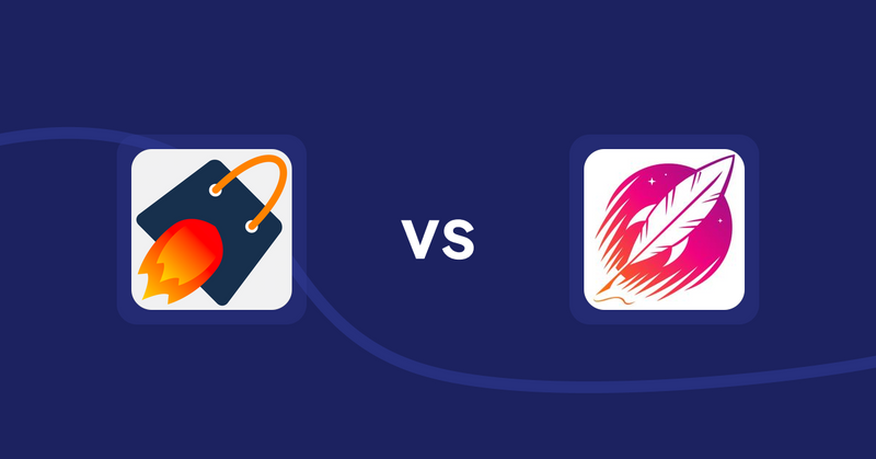 Shopify Product Display Apps: Cross Sell & Upsell Pro vs. Wordsmith: Content Generator