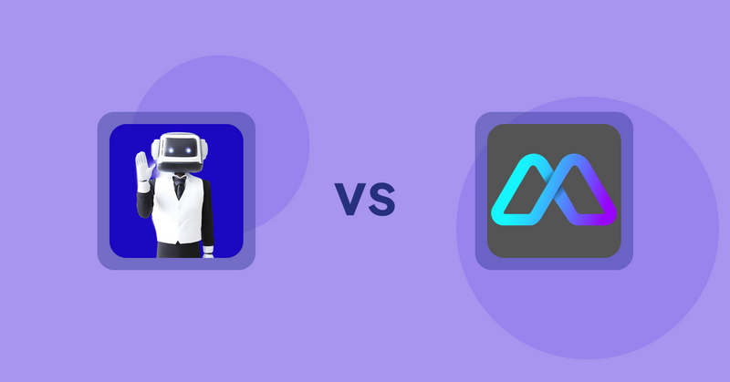 Shopify Product Display Apps: ShopCierge — AI Sales Chatbot vs. Metadrob: Create Virtual Store