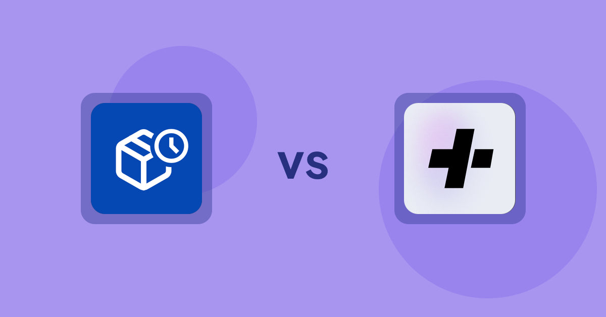 Shopify Product Display Apps: PreOrder Alpha vs. Details+ Specifications Table