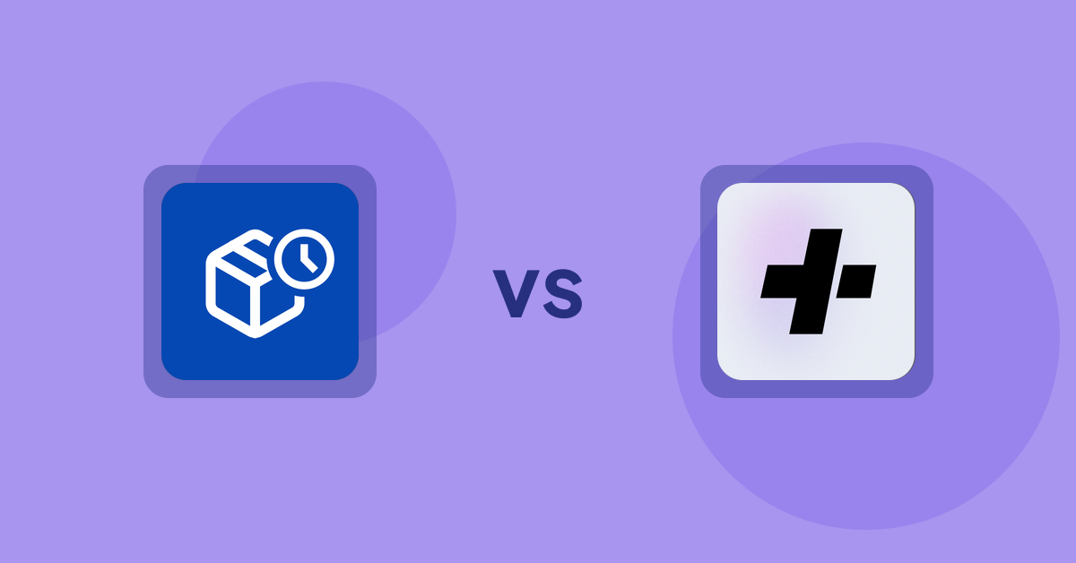 Shopify Product Display Apps: PreOrder Alpha vs. Details+ Specifications Table