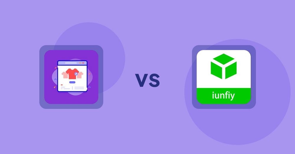 Shopify Product Display Apps: Variant Title Magic vs iunfiy • Related Products