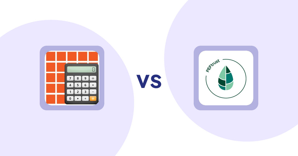 Shopify Product Display Apps: DIY Quantity Calculator vs Peftrust