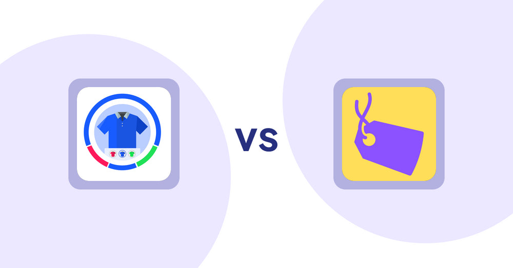 Shopify Product Display Apps: EVS - Easy Variation Swatches vs. Creatify - Trust Badges & Labels