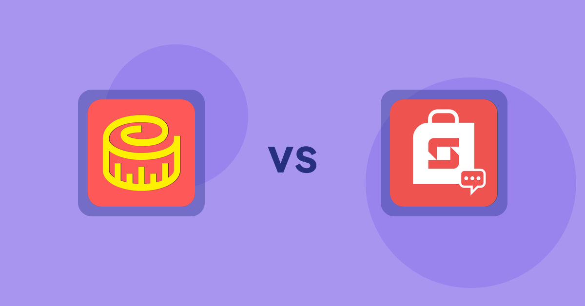 Shopify Product Display Apps: Snake Size Chart & Size Guide vs Stackend: Customer Community